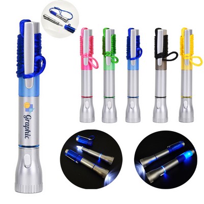 Custom Flashlight With Light-Up Pens