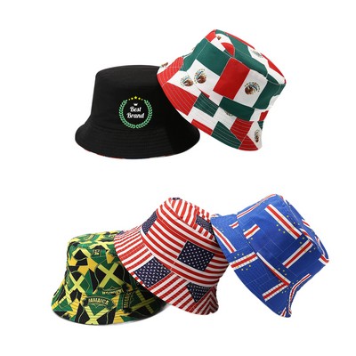 Soccer Flag Bucket Hat