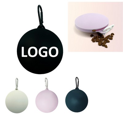 Portable Silicone Pet Treat Pouch