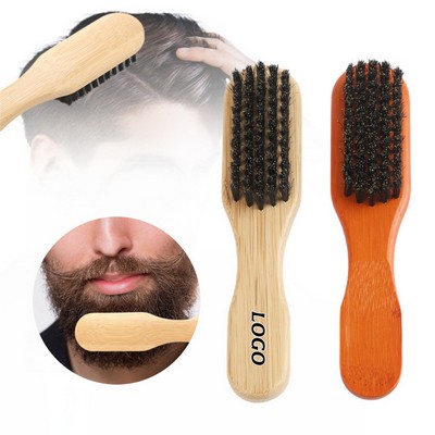 Bristle Beard Straightening Bamboo Brush