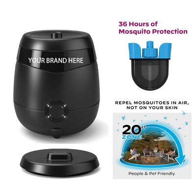 Rechargeable mosquito repellent