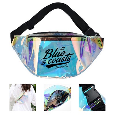 PVC Hologram Waterproof Fanny Pack