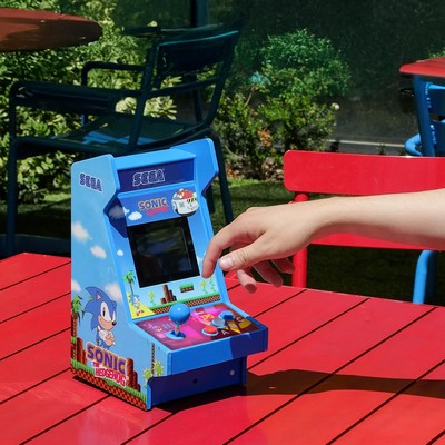 SONIC THE HEDGEHOG MIGHTY PLAYER PORTABLE RETRO ARCADE (4 GAMES IN 1) by My Arcade®