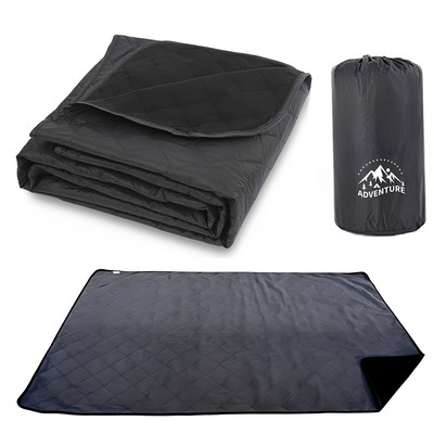 Waterproof Thickened Fleece Camping Blanket