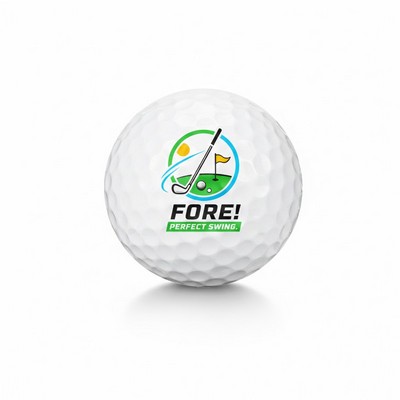Professional 2-Piece Tournament-Grade Golf Ball