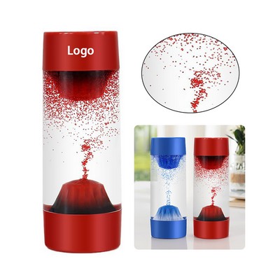 Dual-Chamber Sensory Flow Volcano Timer