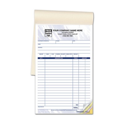 Sales Books - Multi-Purpose, Large (3 Part)