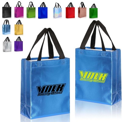 Non Woven Metallic Gift Tote Bags