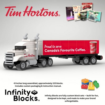 Infinity Blocks - 8" Custom Tractor Trailer Set