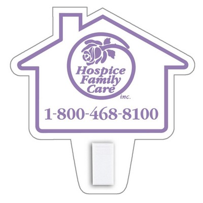 House Shaped Clip Note & Coupon Holder Magnet
