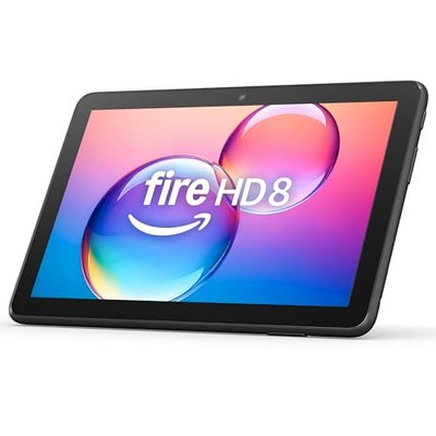 Amazon Fire HD 8 tablet (newest model), 8" HD Display, 4GB memory, 64GB, responsive and vibrant, ...