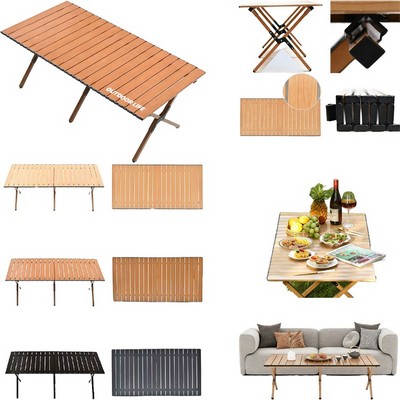 Camping Carbon Steel Folding Table