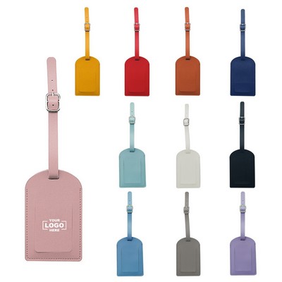 Classic Leather Luggage Bag Tag