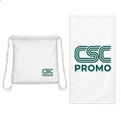 Foldtable Beach Towel With Built-In Storage