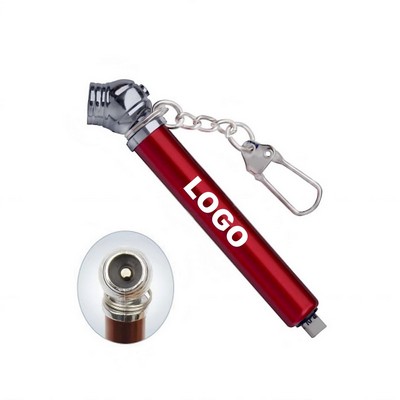 Alumi Grip Mini Pressure Gauge with Key Chain