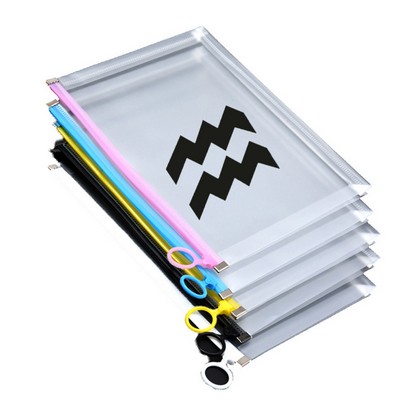 A4 Zippered File Folder