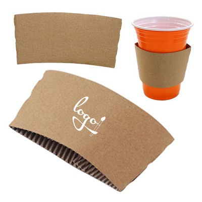Kraft Paper Corrugated Cup Sleeve