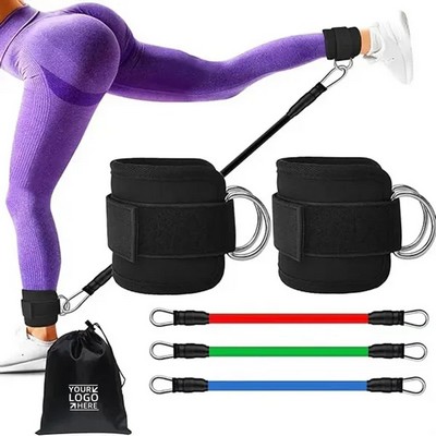 Ankle Resistance Bands With Cuffs