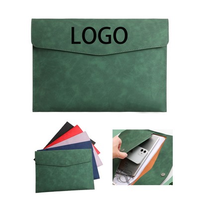 Leather A4 File Folder