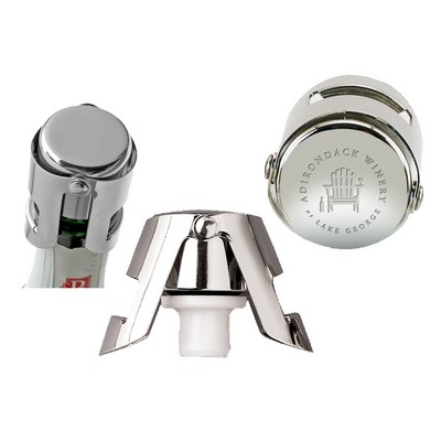 Super-Seal™ Nickel Plated Champagne Stopper