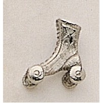 Roller Skate Marken Design Cast Lapel Pin (Up to 5/8")