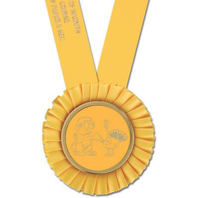 Olympian Neck Ribbon w/3" Rosette (1"x30")