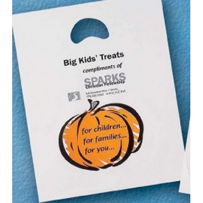 Kidney Handle Die Cut Bags 15"x18" - 1 Color