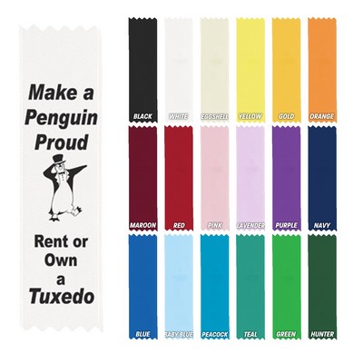 1 5/8"x6" Premium Grade Custom Ribbon