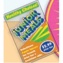 Custom Static Stick Decal w/White Back Static (94-116 Square Inch)