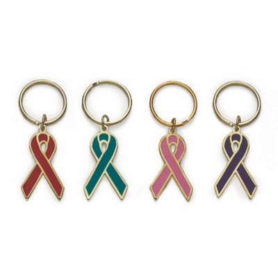 Gold Trimmed Awareness Key Tags