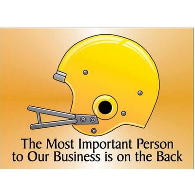 Football Helmet Photo Hand Mirror (2"x3")