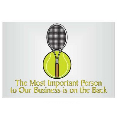 Tennis Ball & Racket Photo Hand Mirror (2"x3")