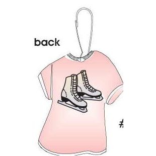 Ice Skates T-Shirt Zipper Pull