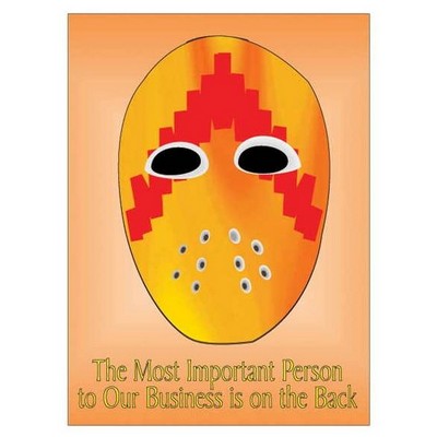 Hockey Mask Rectangle Photo Hand Mirror (2½"x3½")