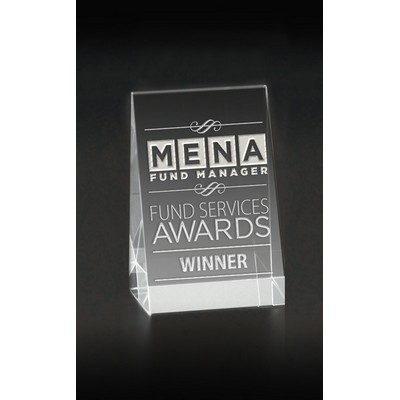 Small Wedge Optical Crystal Award
