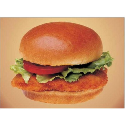 Chicken Sandwich Rectangle Metal Photo Magnet (2"x3")