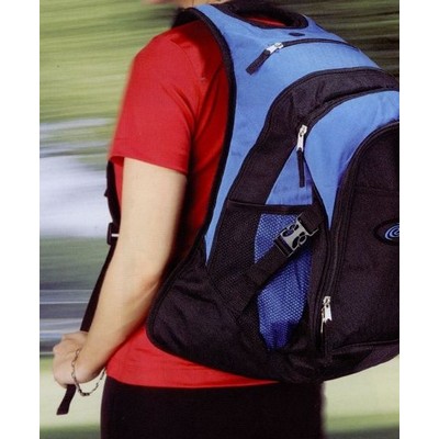 Pilot Laptop Backpack (Royal Blue/Black)