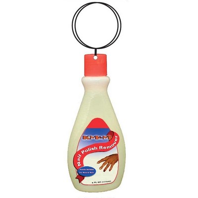 Nail Polish Remover Keychain w/Mirrored Back (12 Square Inch)