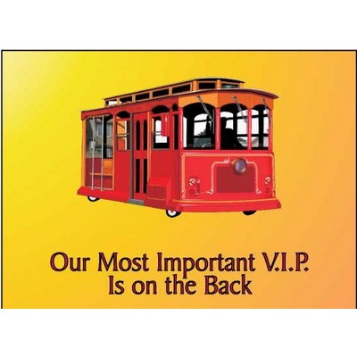 Cable Car Rectangle Hand Mirror (2"x3")