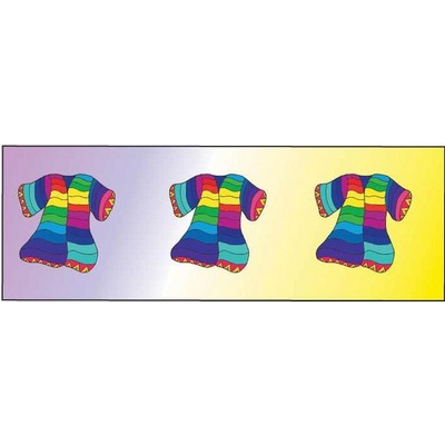 Many Color Coat Panoramic Badge w/ Bar Pin