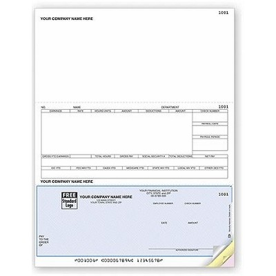 Laser Payroll Checks - DacEasy® Compatible (2 Part)