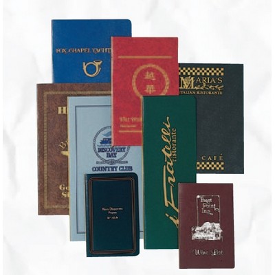 Pajco Leatherette Folded Menu Cover