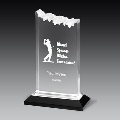 Frosted Impress Award™ (5"x8"x2½")