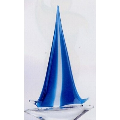 Small Glass Sailboat Award