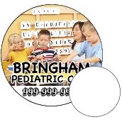 2 1/2" dia. Circle Mini Magnet