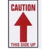 High Visibility Warning Labels (Caution/ This Side Up)