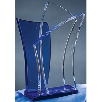 Alchemy Optic Crystal Award (4¾"x 9")
