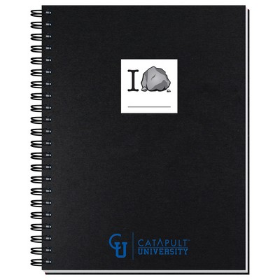 Shadowbox Paperboard Journal w/100 Sheets (8 ½"x 11")