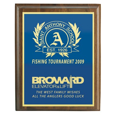 Genuine Walnut Plaque (8"x10")