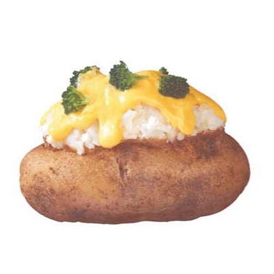 Baked Potato Executive Magnet w/ Full Magnetic Back (10 Square Inch)